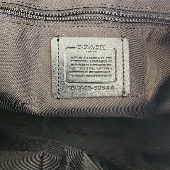 Coach Horse and Carriage Jacquard Prairie Satchel - Picture 4 of 13